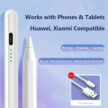 White Alloy Stylus Pen New Universal Stylus Pen For Tablet Touch Pen Compatible With Apple Pencil Mobile Phone Compatible With Huawei Sam Sun G Phone Xi A Om I Spring Gift - Multicolor - View 4
