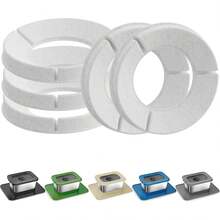 Filtro de tazón de agua para perro, 5 filtros de repuesto para 10 l/2.6 gal, 6.5 l/1.6 gal, 4.5 l/1.2 gal, 3.5 l/12 oz y 2.5 l/8 - como en la foto - Ver 2