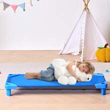 Poltrone reclinabili per bambini - Standardlänge, 6er-Set, Blau - Visualizzare 1