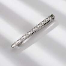 Clip de corbata de moda para hombres, broche de barra Simple de cobre, broche de pajarita práctico, Pin de corbata, regalo de negocios de cumpleaños de de boda, 1PC YF9Y - A2 - Ver 10