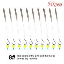 GOTURE 10pcs Fly Fishing Lure Kit - Includes Hooks, Dry Flies, Wet Flies 5 Styles Perfect For Streamers, Trout, And Bass Fishing - Multicolor - View 12