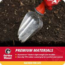 91362 - Cuchara para macetas de comadreja de jardín, de gran tamaño, excavación y transporte, herramientas de excavación a mano, - Ver 4