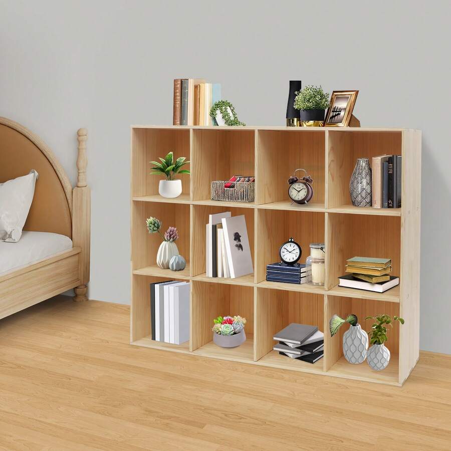 SHIOUCY Librerie - Colore naturale del legno - Visualizzare 1