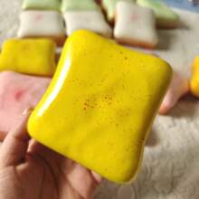 1个烤面包造型挤压玩具 - 柔软Q弹减压玩具 - 史迪奇毛绒玩具 - 旅行玩具 - 课堂减压玩具 - 迷你洗澡玩具 - 生日/圣诞节/复活节/万圣节/平安夜礼物 - 完美礼物 - 玩具 - 游戏 - 彩色 - 查看 8