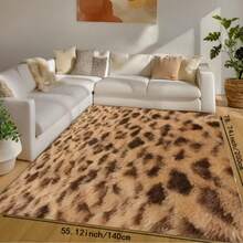 1 tấm thảm trải sàn sang trọng họa tiết da báo ombre, thảm trang trí cho phòng khách, nhà bếp, phòng ngủ, phòng tắm. - Nhiều màu - Xem 12