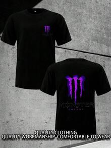 Men T-Shirts - 黑色 - 查看 1