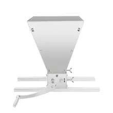 Professional Manual Grain Mill Grinder - Adjustable Carbon Steel Rollers (0-2.5mm) For Uniform Grinding, 4L Large Capacity Hopper, Hand Crank Wheat & Coffee Crusher For Home Kitchen & Brewing - 銀色 - 查看 8