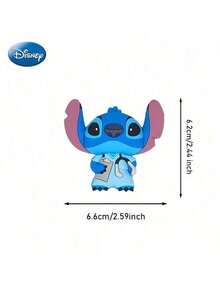 Monogram 1pc Disney Authentic Stitch Magnetic Fridge Magnet, Kitchen Home Office Birthday Holiday Gift - 1 Pc - View 4