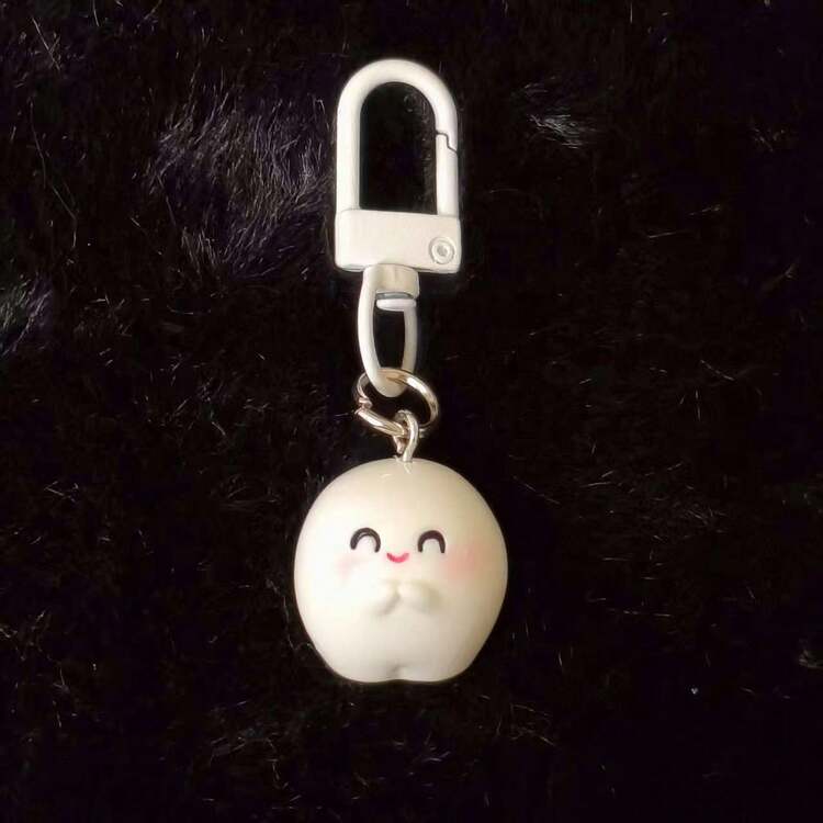 This Round And Cute Keychain Features A Simple And Adorable Design With Smooth And Fine Texture. The Sturdy And Smooth Ring Can Be Used As A Keychain Or Bag Charm, Multi-Functional And Healing. - Multicolor - View 13