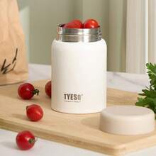 TYESO Mini Thermal Mug 280ML "Food Jar" Type, Lightweight And Easy To Carry, Made Of SUS316 Stainless Steel. Keeps Food Fresh For Longer, 100% Leak-Proof, Keeps Hot Or Cold For 12–24 Hours. Vibrant Colors In A Dopamine Style. Can Store Drinks, Juices, Food, Yogurt, Fruit, And Lunch Boxes. Ideal For School And Work, It Doesn't Take Up Much Space, Is Easy To Carry And Store. It's The Indispensable Thermal Lunch Box For Children To Take To School. - 隨機的 - 查看 7