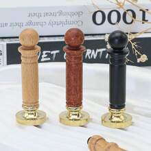 Wax Seal Stamp Brass Handle - Perfect For Love Letters, Invitations, Holiday Cards, Journals, Scrapbooking, DIY Crafts - Stamp Handle - View 5