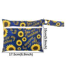 防水袋，干湿两用袋，旅行袋，沙滩袋，泳池袋，尿布袋，化妆包，防水湿袋-3个装 - 彩色 - 查看 3