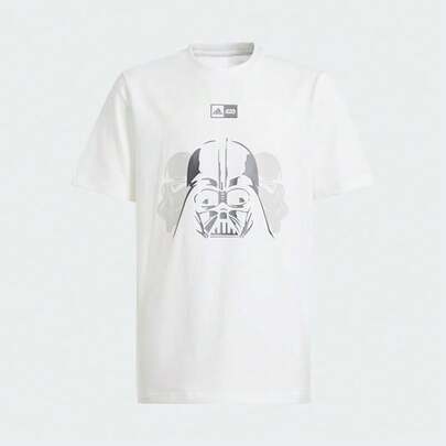  Adidas Kids' Sports Outfit, Running & Fitness Training Comfortable Casual Short Sleeve T-Shirt, Children's Clothing