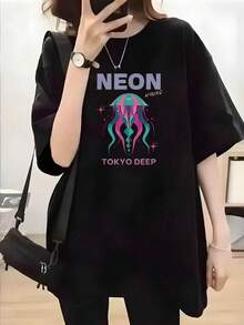 Women T-Shirts - Black - View 6