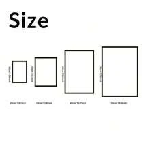 1幅复古理发店场景黑白无框帆布海报，怀旧经典艺术印刷品，适用于理发店、家居或办公室装饰，是房间装饰、理发服务、理发店装饰的理想之选。 - 4 - 查看 6