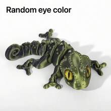 2026 Toy - 3D Printed Color Changing Chameleon - Movable Integrated Joint Animal Model - Color Changing Lizard Toy - High Quality Toy - Decoration - Desktop Decor - Easter Basket Filler - Easter Gift - School Toy - Office Toy - Home Toy - Outdoor Toy - Travel Toy - Classroom Stress Relief Toy - Small Toy - Bath Toy - Birthday Toy - Stress Relief Toy - Perfect Gift - Surprise Gift - Multicolor - View 16