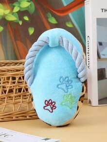 Đồ chơi gặm cho chó bằng dây cotton có âm thanh, đồ chơi bền chắc giúp mài răng, giảm sự nhàm chán mà không làm hỏng răng. - Nhiều màu - Xem 9