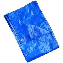 Azul ultraligero, 3 x 3 m, lámina de polietileno resistente y flexible - como en la foto - Ver 2