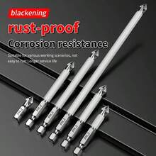 6Pcs High Magnetic Screwdriver Drill Bit Set - Anti-Slip Magnetic Screwdriver With 25/50/65/70/90/150mm, Impact Resistant Cross Head Bit For Electric Screwdriver Drill, DIY Power Tools & Professional Use - Multicolor - View 8