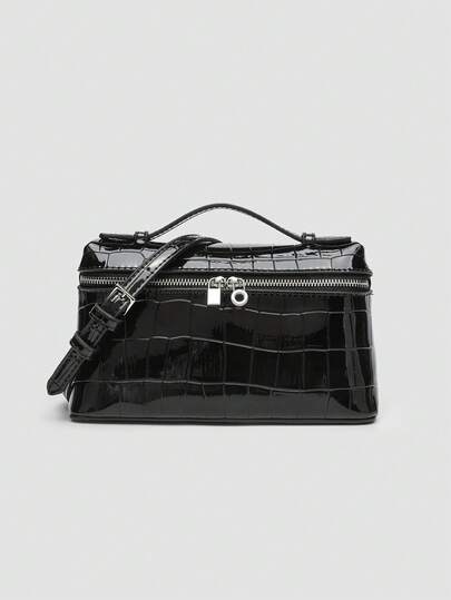 حقيبة كروس بودي مربعة من قماش البولي يوريثان بنقشة حجر أحادية اللون، مناسبة للموضة اليومية للنساء، للخروجات والتسوق والحفلات، حقيبة يد أنيقة للنساء، حقيبة مناسبة للنساء في التنقلات اليومية، خيار مثالي لعيد الحب، مريحة وأنيقة، حقيبة يد أنيقة، خيار هدية شخصية، إكسسوار 2025، طراز أنيقة مناسبة لجميع المناسبات، شعور بالفخامة المعقولة، حقيبة حفلات متمردة، مناسبة جدًا للحفلات والأعراس والحفلات الراقصة والعشاء/الولائم، حقيبة نسائية أنيقة