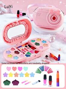 儿童化妆套装，过家家化妆玩具，女孩生日/圣诞礼物 - 彩色 - 查看 13