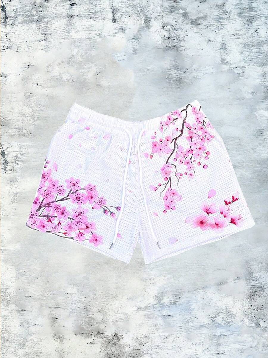 Men's Statement Print Shorts Fashion Designer Patterned Casual Daily Wear Shorts - Nhiều màu - Xem 1