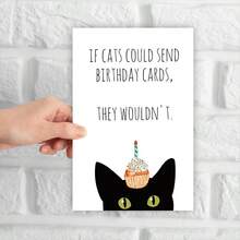 1pc Humorous & Cute Birthday Greeting Card - Sets - View 2
