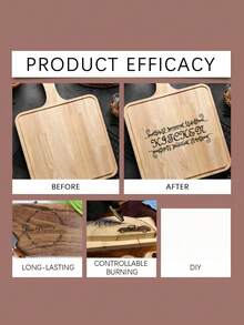 jakehoe Bolígrafo para pintar madera, bolígrafo para quemar madera, bolígrafo para marcar madera - A - Ver 3