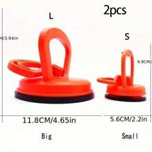 2pcs/Set Heavy Duty Car Dent Puller Kit - Easy To Use Suction Cup Dent Repair Tool, Ideal For Automotive Dent Removal - A - View 6