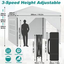 Gazebos - White - View 2