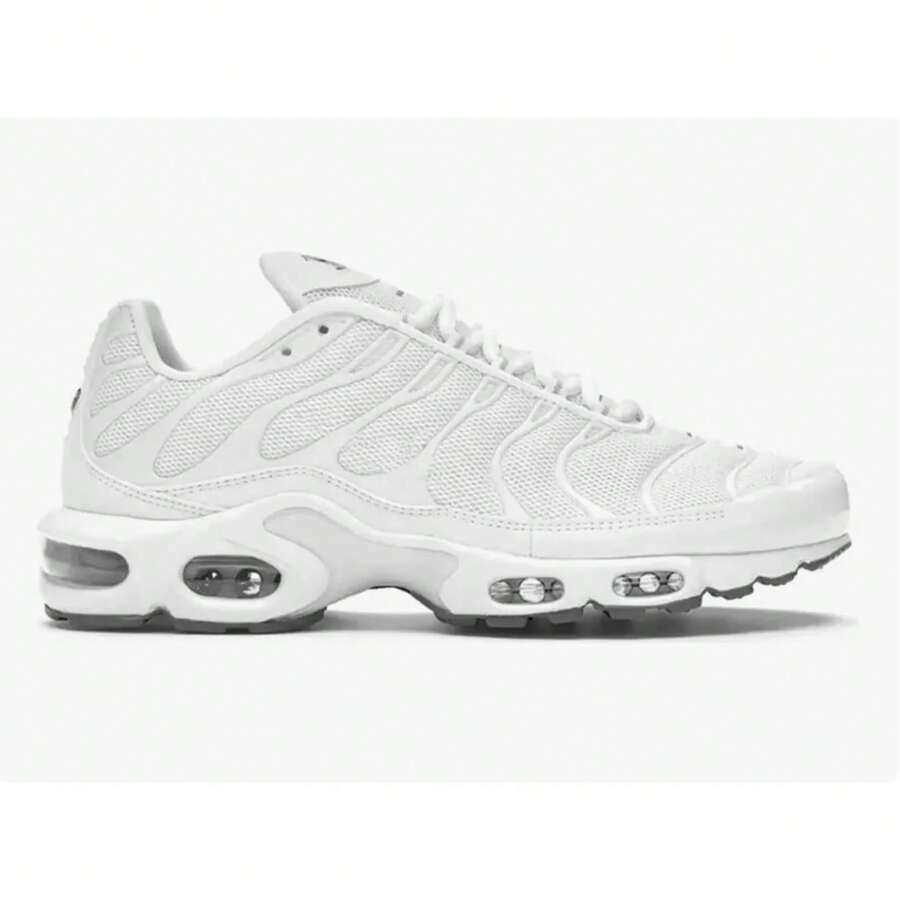 Promotion: Air TN Plus Max Premium Men's And Women's Vapor Bubble Cushioning Springs Tennis Shoes For Parties, Gym, Fitness, And Outdoor Activities. - 白色的 - 查看 1