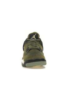 Air Jordan 4 Retro SE Craft 'Olive' Green Medium-Olive Pale-Vanilla Khaki Black Sail Sneakers Men FB9927-200 - 彩色 - 查看 3