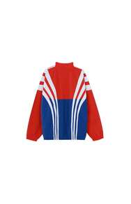 Adidas Balanta Track Top Retro Sports Casual Jacket Blue Red Tops Men - Nhiều màu - Xem 2