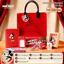 Bộ quà tặng văn phòng phẩm Disney, túi vải nỉ và hộp quà tặng đồ dùng văn phòng phẩm, quà tặng tựu trường, đồ dùng văn phòng phẩm thiết yếu. - 1 Set - Xem 9
