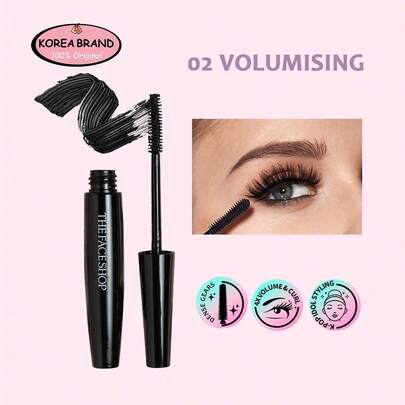 The Face Shop Mascara Freshian 02 làm dày mi, chống nước, chống mồ hôi, làm dài mi, lâu trôi, dễ sử dụng, trang điểm mắt, mỹ phẩm Hàn Quốc, quà tặng ngày lễ, quà tặng Ngày của Mẹ, 7g/0.25oz