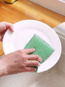 4/8/16片装可重复使用厨房清洁海绵，洗碗海绵，清洁布，双面擦洗海绵，厨房清洁工具，适用于餐具、锅具、炉灶、微波炉 - 彩色 - 查看 9
