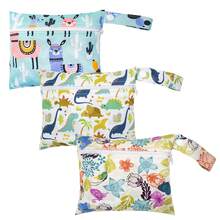 防水袋，干湿两用袋，旅行袋，沙滩袋，泳池袋，尿布袋，化妆包，防水湿袋-3个装 - 彩色 - 查看 13