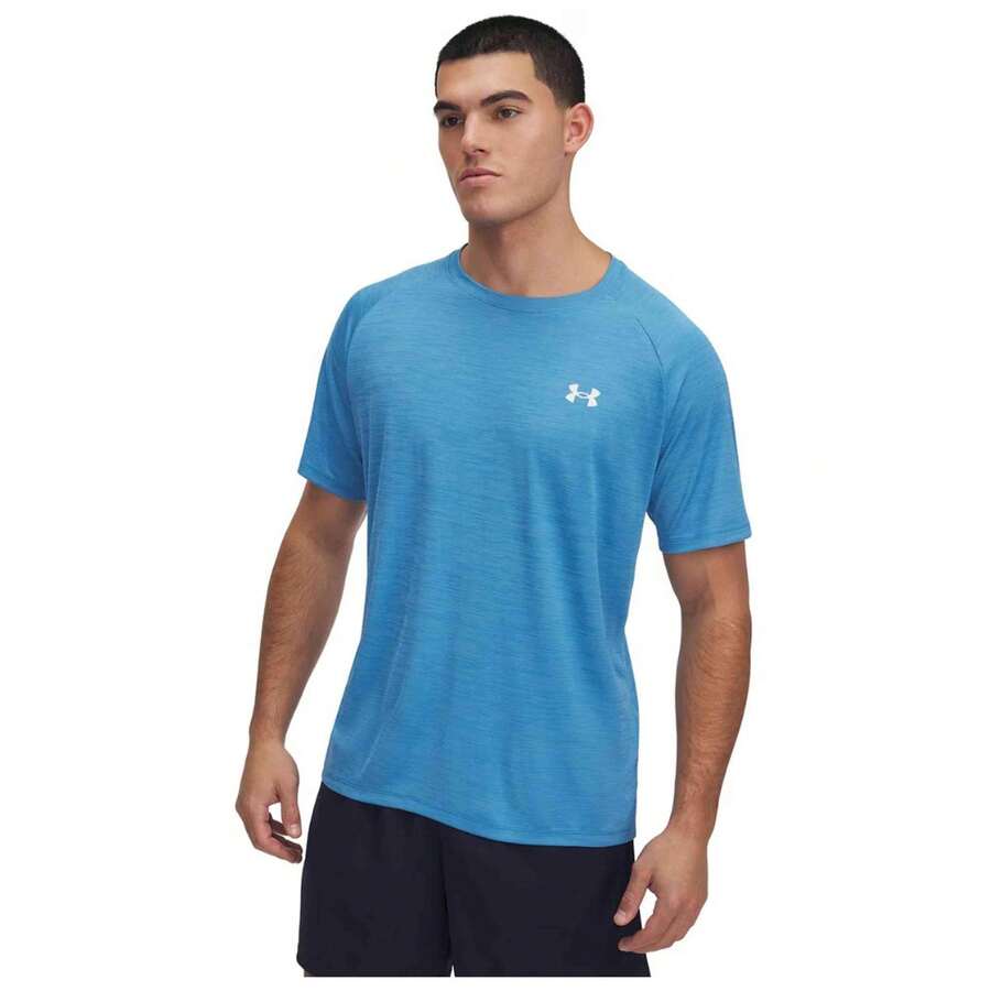 Under Armour Men Sports Tees & Tanks - Blue - View 1