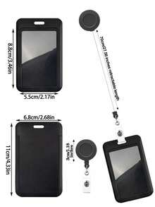 1个彩色滑动式证件卡套，带护士证件卷轴，可伸缩，可爱花朵吊坠，硬塑料材质，适用于办公室、学校、信用卡、门禁卡、驾照和通行证等，是医生、护士、教师、学生、上班族的理想之选，也是返校礼物、情人节礼物指南、经济实惠的情人节礼物、复活节礼物和母亲节礼物的绝佳选择。 - 彩色 - 查看 10