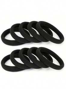 100pcs Fashion Simple High Elastic Thick Hair Ties, Suitable For Daily Use And Gifting. Can Be Used As Hair Ties, Ponytail Holders, Headbands And Sports Headbands. Suitable For Women And Girls, Perfectly Holds Long Hair. Also Suitable For Teenagers. |   Fashion Hair Tie Series |   Durable Hair Ties (100/50/20/1pc Options) - 200件 - 查看 6