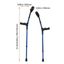 Bastones y muletas - Peso máximo de 350 lbs, altura ajustable, sin cierre, 140-188 cm. - Ver 10