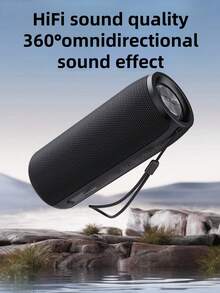 Speaker Nirkabel ZEALOT S51 20W memiliki fitur pencahayaan warna RGB, kompatibilitas dengan antarmuka kartu SD/USB/AUX, dan dukungan untuk panggilan hands-free. Sangat ideal untuk aktivitas luar ruangan, pesta dansa, pertemuan keluarga, dan pesta pantai. - Hitam - View 7