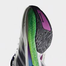 Adidas Men's ADIZERO BOSTON 13 Running Shoes - Black and White/purple - View 10