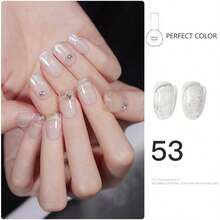 Bộ 12 màu gel nền cao su, độ bóng cao, 8ml, lớp sơn lót linh hoạt, sơn gel móng tay dễ tẩy rửa, thích hợp cho salon và tự làm móng tại nhà. Màu sắc hoàn hảo! - Nhiều màu - Xem 10