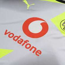 Puma 男士吸湿排汗透气短袖T恤，基础系列休闲上衣 780104-02 - 銀色-黃色 - 查看 11