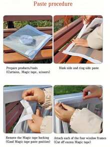 Insect Mosquito Nets Window Screen Mesh Tulle Invisible White Fiberglass Summer Against Mosquitoes And Flies - White - View 11