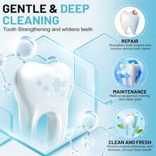 Hydroxyapatite Toothpaste For Sensitive Teeth, Advanced Enamel Protection & Repair, 7.5% Nano Formula, Fresh Mint Flavor, Gentle Whitening - Ideal Daily Care & Holiday Gift (1 Pack) - 7.5% Hydroxyapatite Toothpaste - View 4