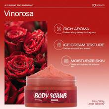 Hllozzi 285g Rose Scented Body Scrub: Smooths And Softens Skin, Gently Exfoliates, Moisturizes, And Leaves A Lasting Fragrance. A 2-In-1 Shower And Body Scrub With Long-Lasting Scent For Showering, Body Care, And Skincare. - Rose - View 7