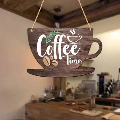 2D Printed Wooden Hanging Plaque, Holiday Decor For Cafe, Outdoor Party, Art Decoration, Suitable For 11 Festivals
