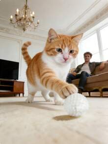 1 quả bóng giặt mềm tái sử dụng - Loại bỏ xơ vải và lông thú cưng trong máy giặt và máy sấy, làm mềm vải, cũng có thể dùng làm đồ chơi cho thú cưng, vật dụng vệ sinh cần thiết khi đi du lịch. - Nhiều màu - Xem 4